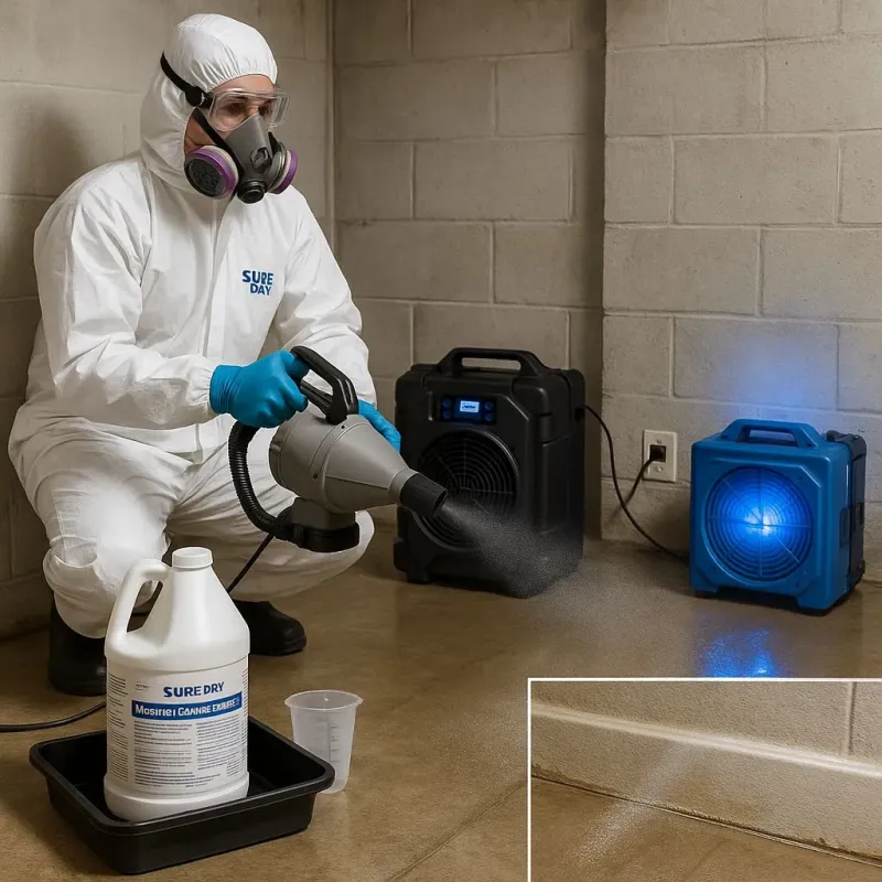 Sanitization and Odor Removal process in Antioch, CA