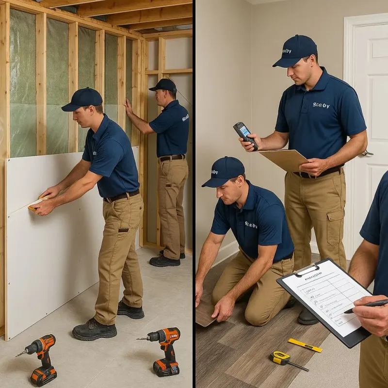 Repairs and Reconstruction process in Antioch, CA