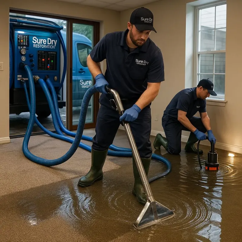 Water Extraction and Removal process in Antioch, CA